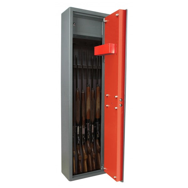 ARREGUI - Armadio Portafucili Braco ARM070335 | 7 Posti | Acciaio 2mm | Serratura EN1300 Classe A | Tesoretto