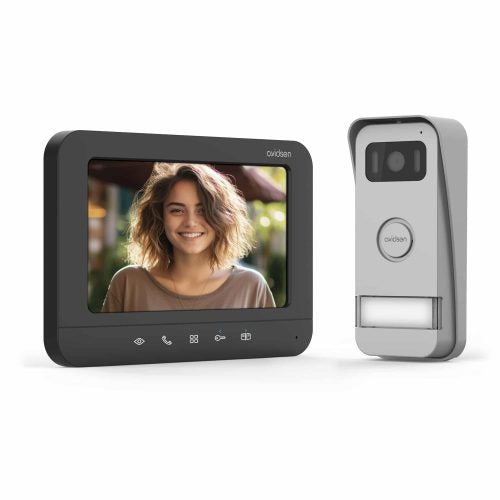 Avidsen Videocitofono a colori 2 fili con schermo 7'' Prima