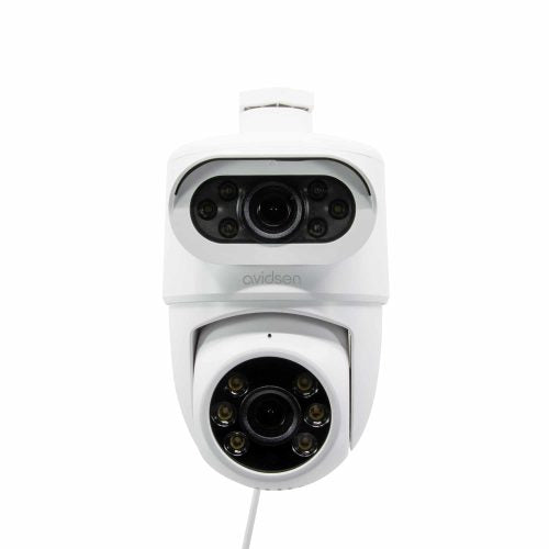 Avidsen Telecamera IP motorizzata 2K per esterni con doppio obiettivo HomeCam Dual PTZ 127156