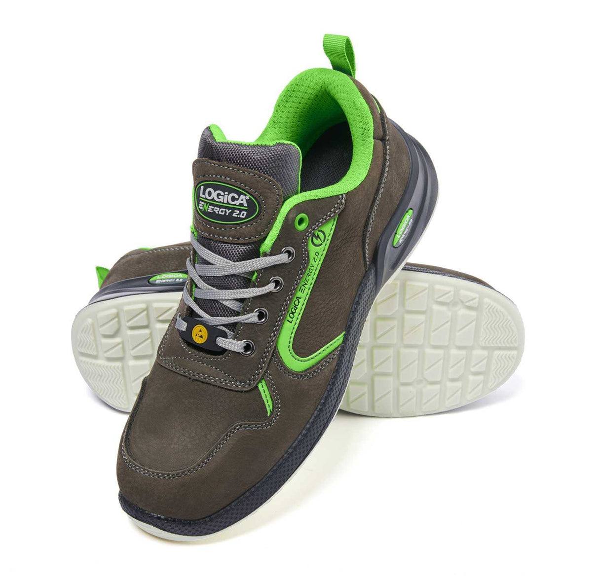 Logica Scarpe antinfortunistiche S3S in pelle nabuk basse TIBET2