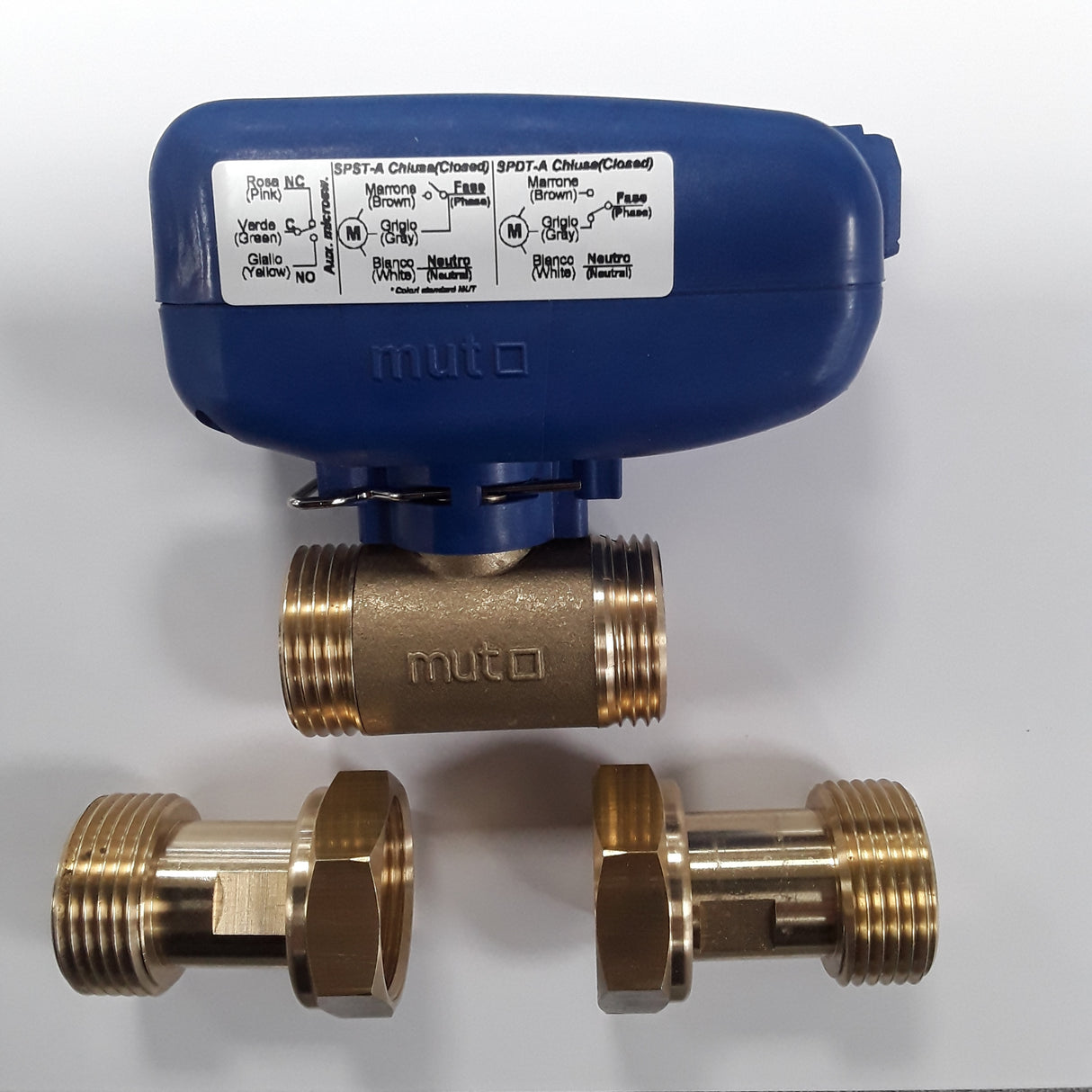 MUT Valvola di zona a sfera motorizzata a 2 vie - serie TMO