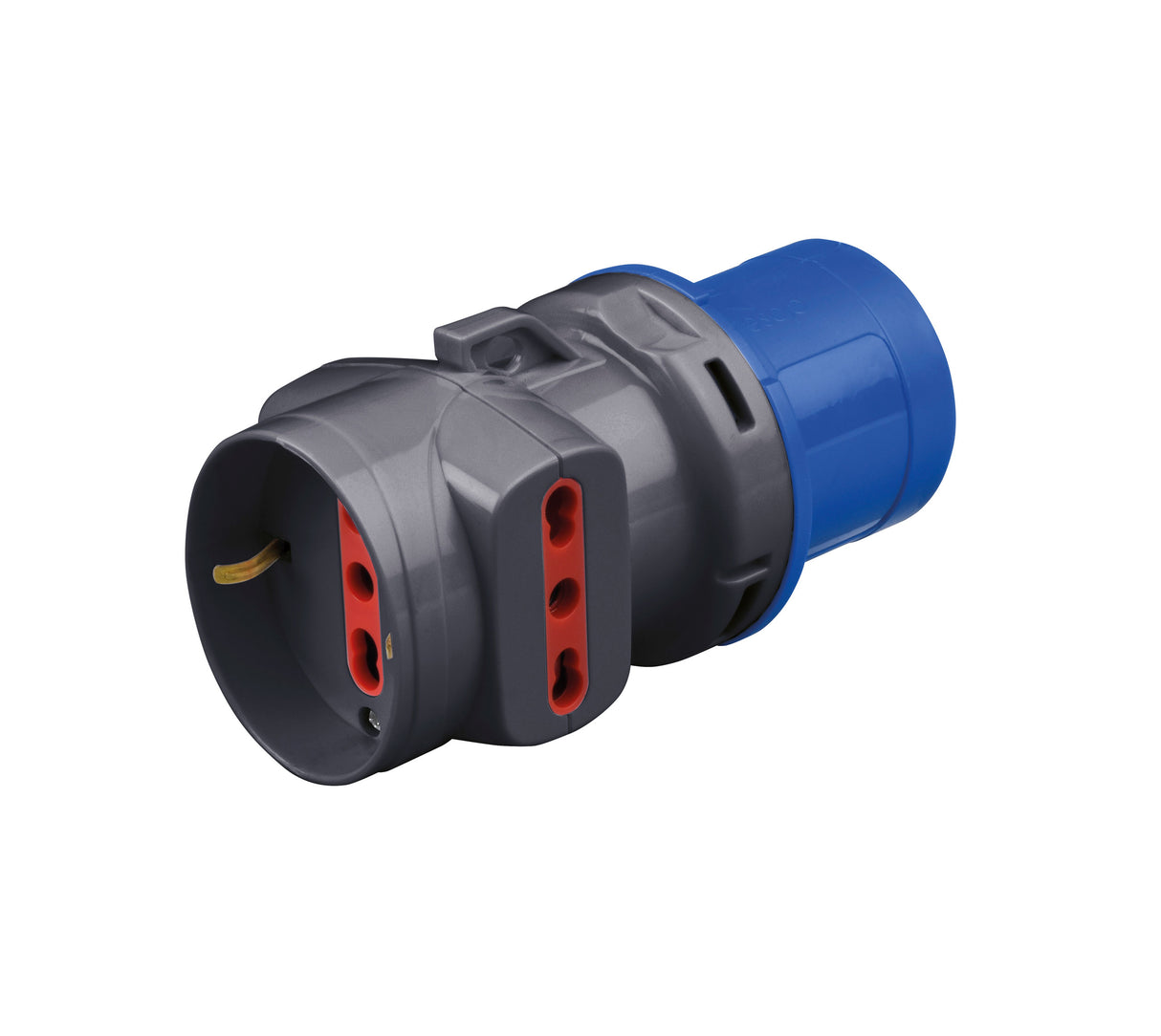 Rosi Adattatore spina CEE 2Bprese+schuko 10/16A