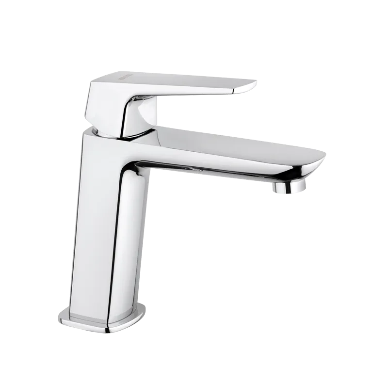 Mamoli Miscelatore per lavabo finitura cromata Spartaco bocca erogazione da 140mm