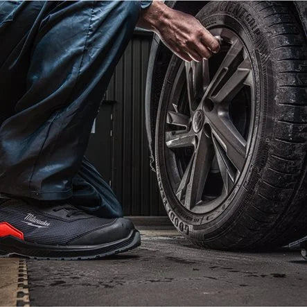 Milwaukee - Calzature Antinfortunistiche Flextred Nere S1PS | Leggere Flessibili Traspiranti | Certificazione Europea