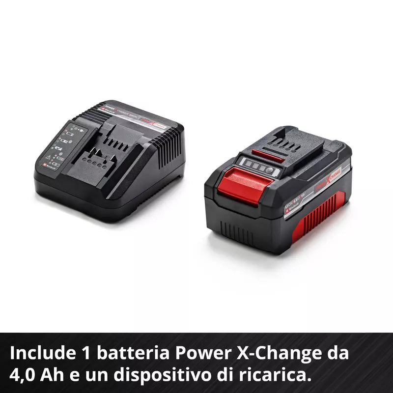 Soffiatore per foglie a batteria (1x4,0Ah) GE-UB 18/250 Li E - Einhell