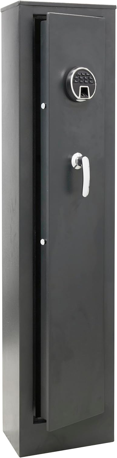 Armadio Portafucili a 5 posti con tesoretto e serratura elettronica con impronte digitali Domus Arregui ARM050835