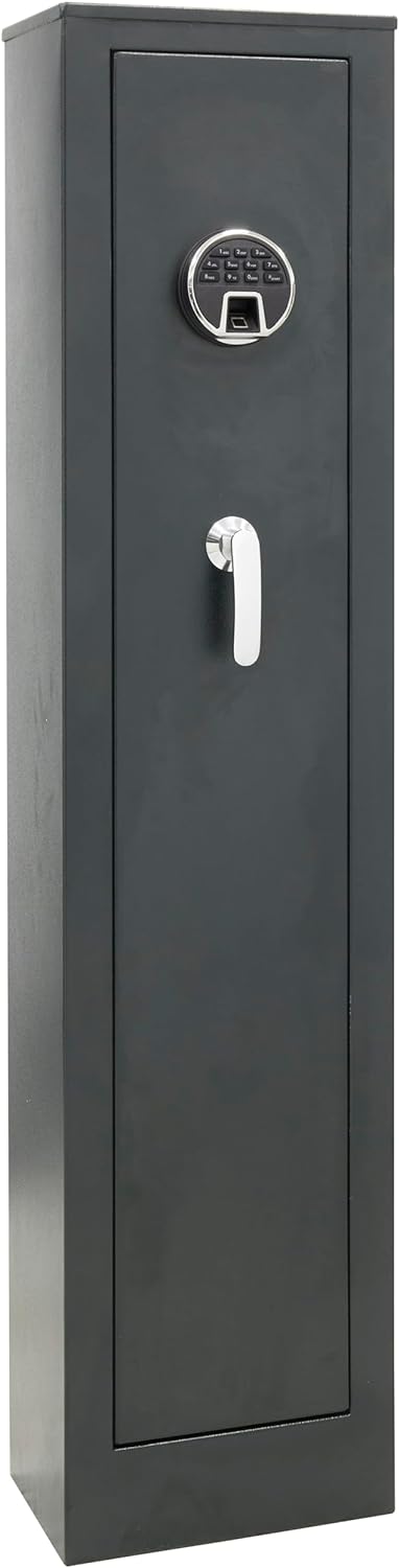 Armadio Portafucili a 5 posti con tesoretto e serratura elettronica con impronte digitali Domus Arregui ARM050835