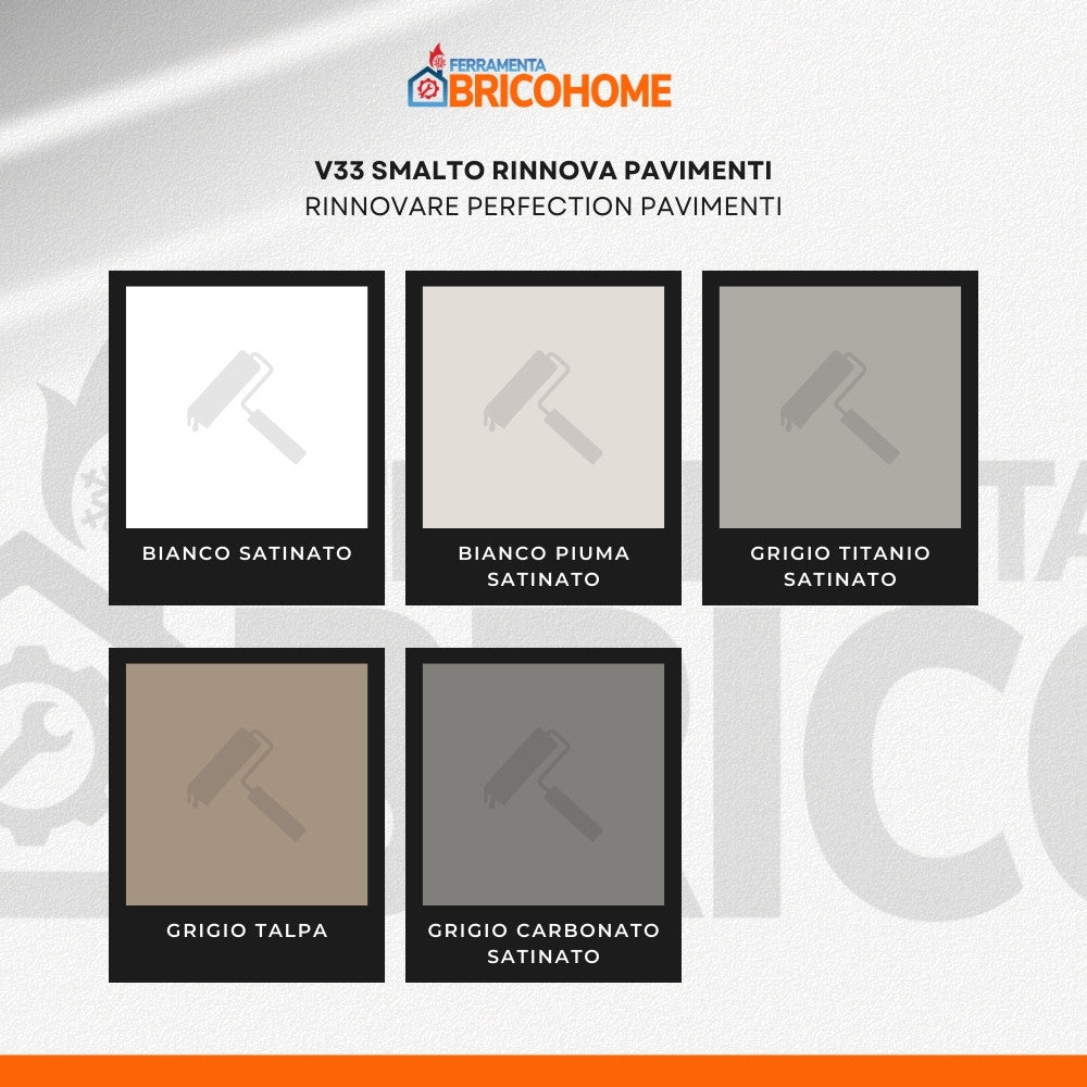 Smalto rinnova pavimenti - Rinnovare Perfection Pavimenti V33