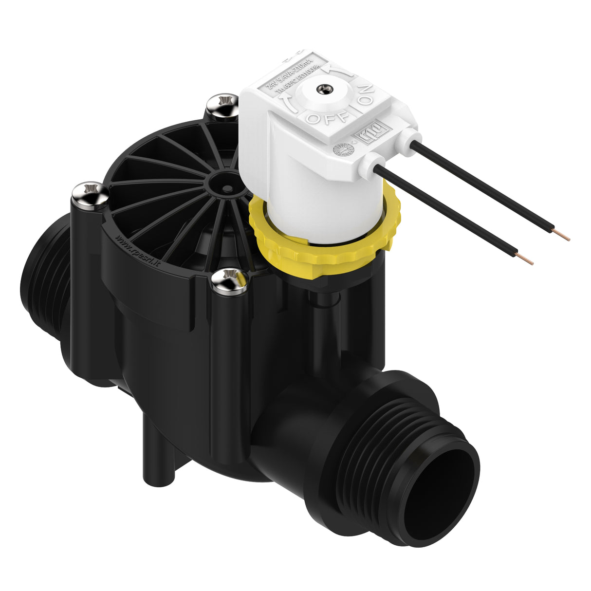 RPE - Elettrovalvola per Irrigazione 3/4'' NC | 24V AC | Solenoide Baionetta | Giardino e Impianti Automatici