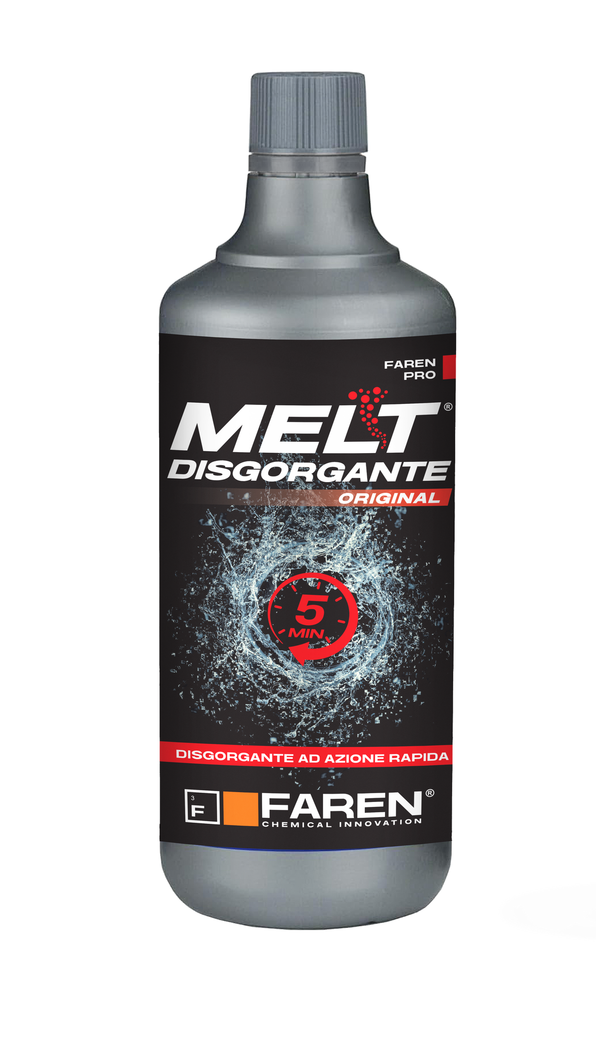 Faren MELT Disgorgante professionale a base di acido solforico 750ml