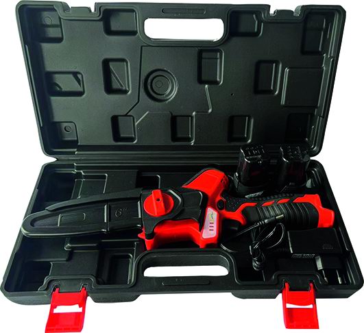 SandriGarden Mini Elettrosega SG-TR1600 lama da 14cm 16V con 2 batterie da 2Ah
