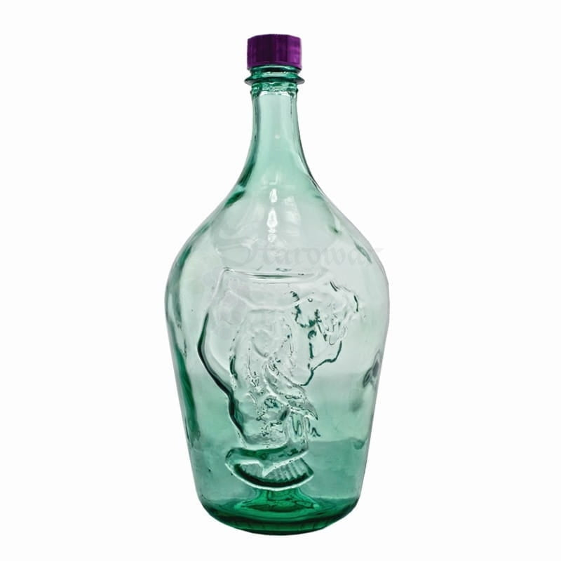 Bottiglia in vetro tipo Dama con tappo a vite 3LT