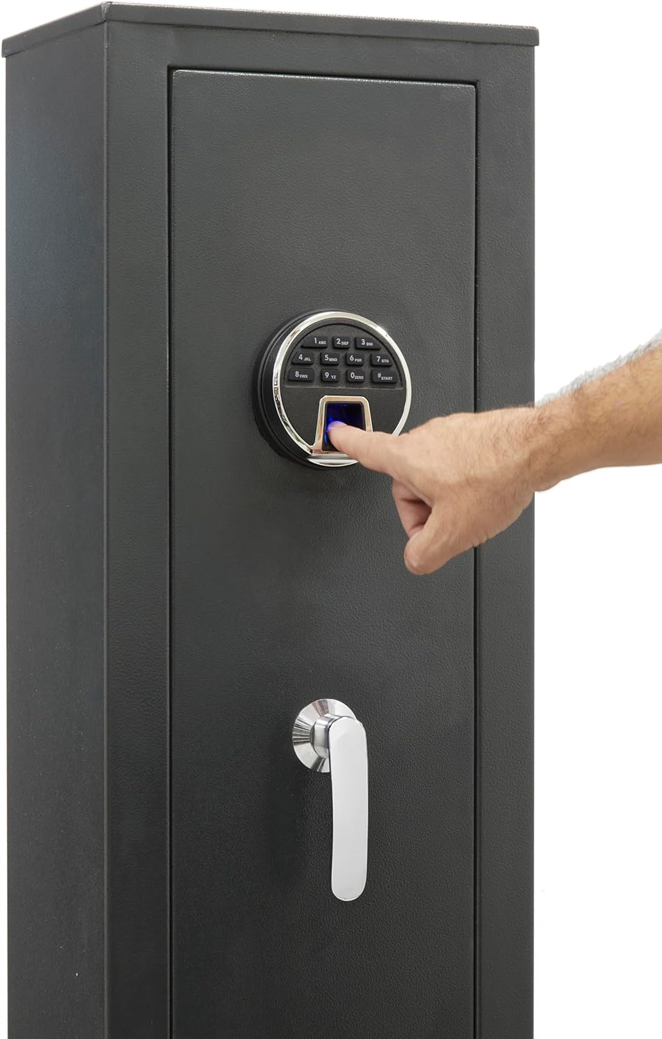 Armadio Portafucili a 5 posti con tesoretto e serratura elettronica con impronte digitali Domus Arregui ARM050835