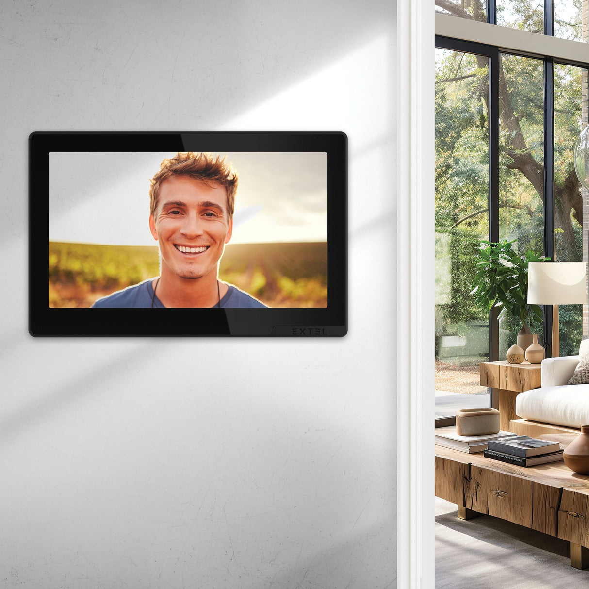 Extel Videocitofono connesso Wi-Fi - senza fili portata fino a 350 metri - Wave 3