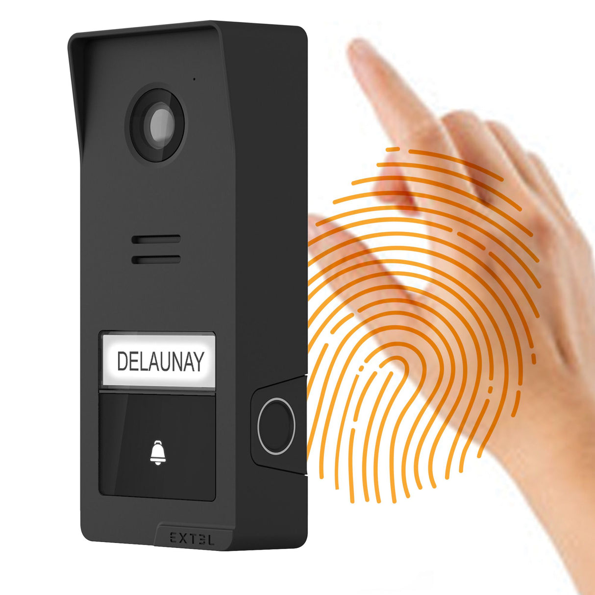 Extel Videocitofono connesso Wi-Fi - senza fili portata fino a 350 metri - Wave 3