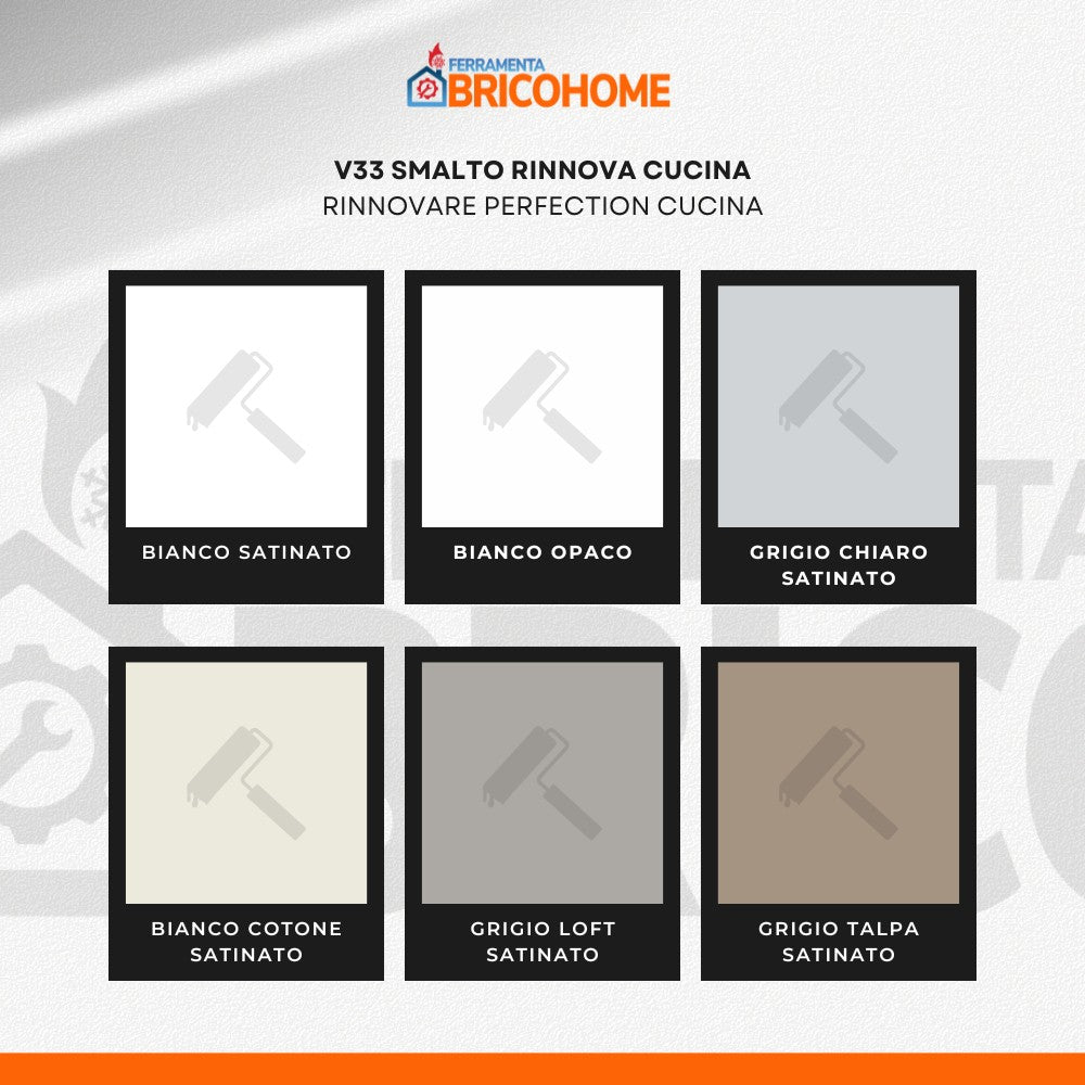 Smalto rinnova Cucina - Rinnovare Perfection Cucina V33