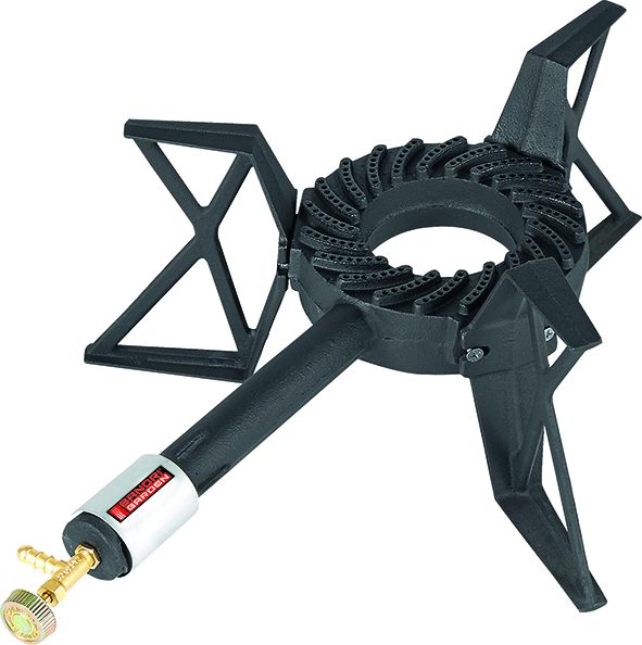 Sandri Garden Fornellone standard tutto in ghisa 3 piedi 8kw