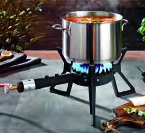 Sandri Garden Fornellone standard tutto in ghisa 3 piedi 8kw