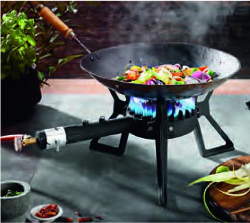Sandri Garden Fornellone standard tutto in ghisa 3 piedi 8kw