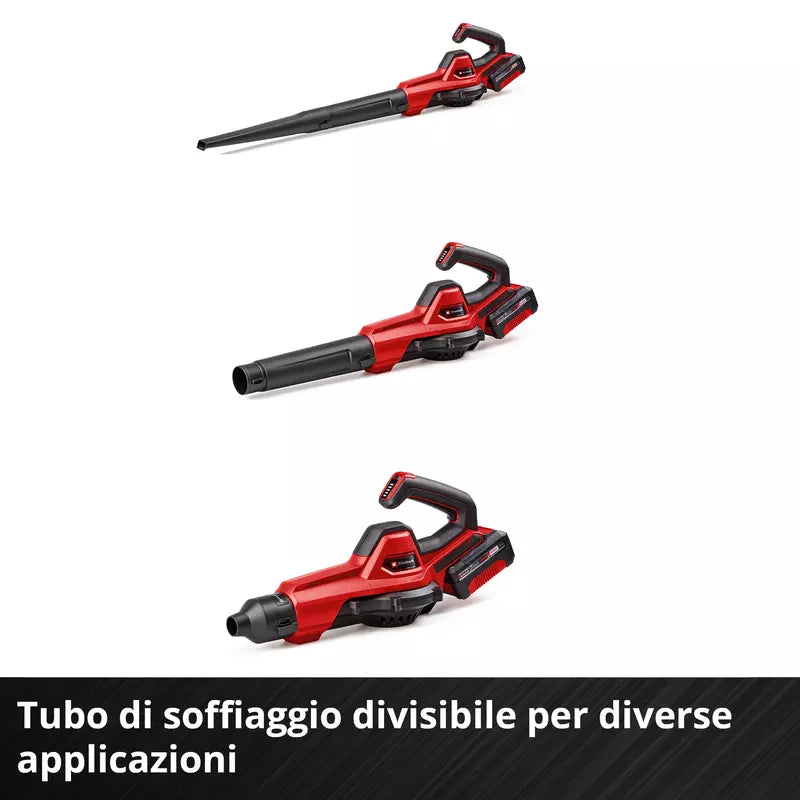 Soffiatore per foglie a batteria (1x4,0Ah) GE-UB 18/250 Li E - Einhell