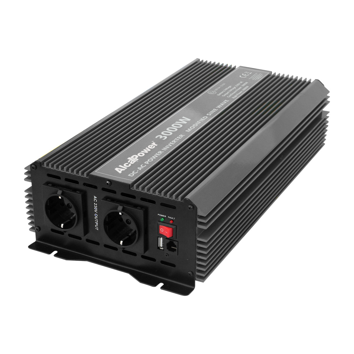 Inverter Soft Start 3000W Input 24V DC Out 230V AC
