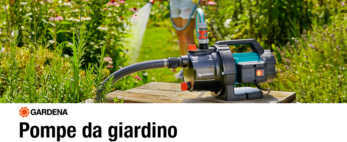 GARDENA Pompa elettrica da giardino 3000/4 Basic
