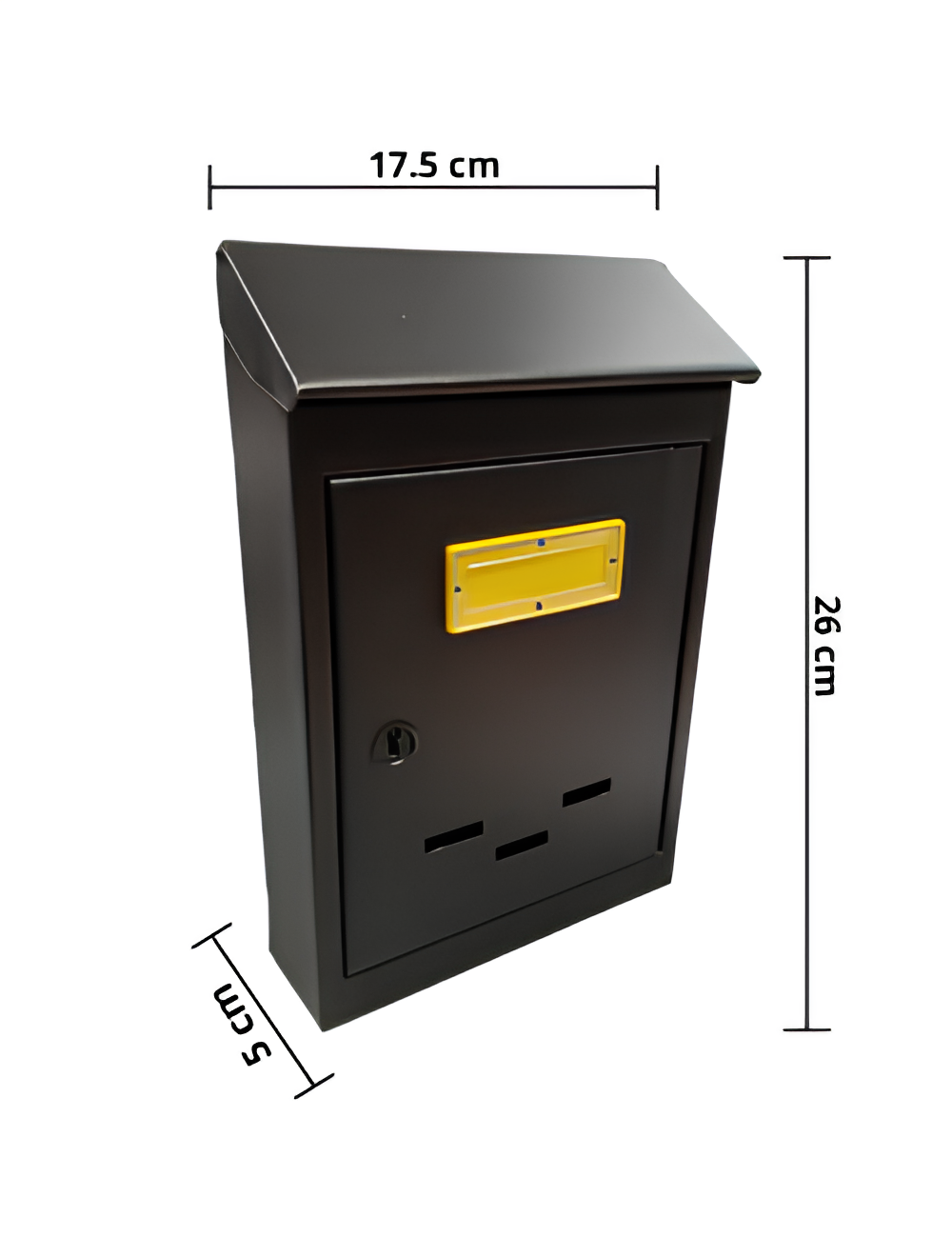 Cassetta postale nera ''Tradizione''