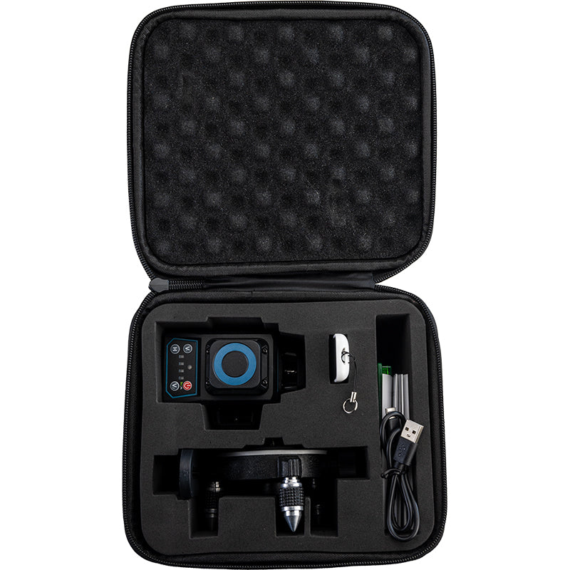 BORMANN Pro BDM6900 Livella laser a linea autoregolante raggio verde 3x360°