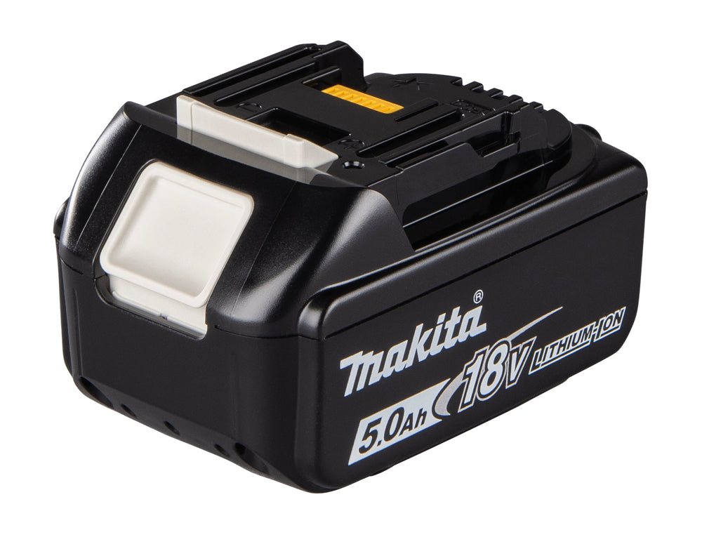 MAKITA BL1850B batteria 5Ah vista obliqua