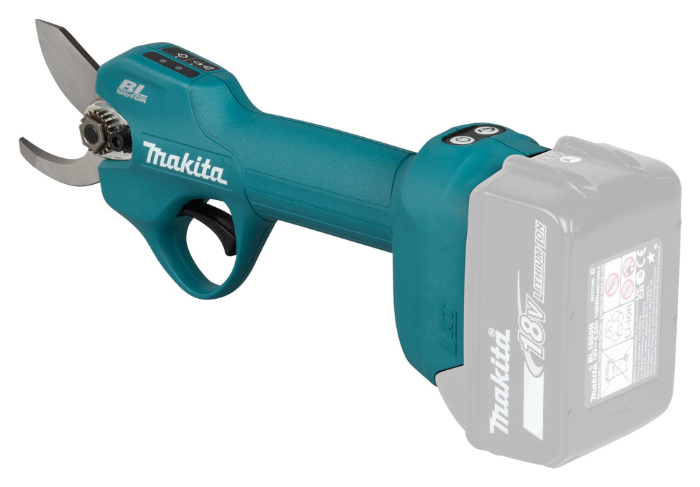 MAKITA DUP181Z forbici potatura vista laterale opposta