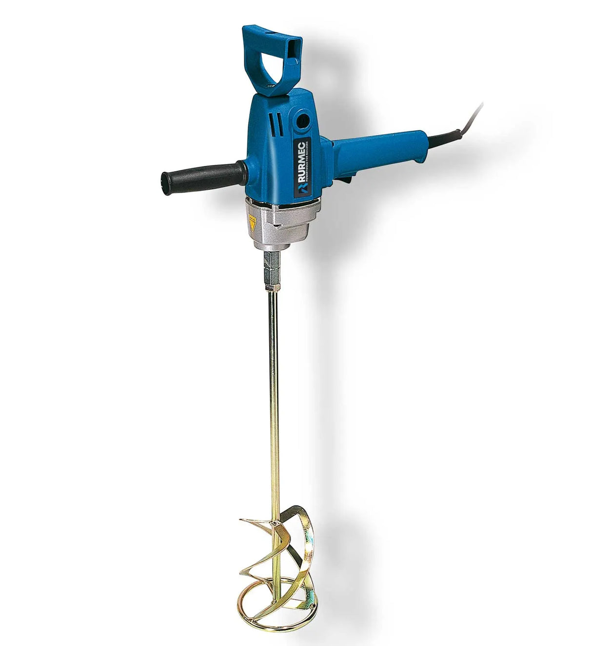 Rurmec - Miscelatore a Frusta per Malta EV 21 | 1100W | 800 giri/min | Tripla Impugnatura | Attacco M14 e 1/2" | Senza Frusta