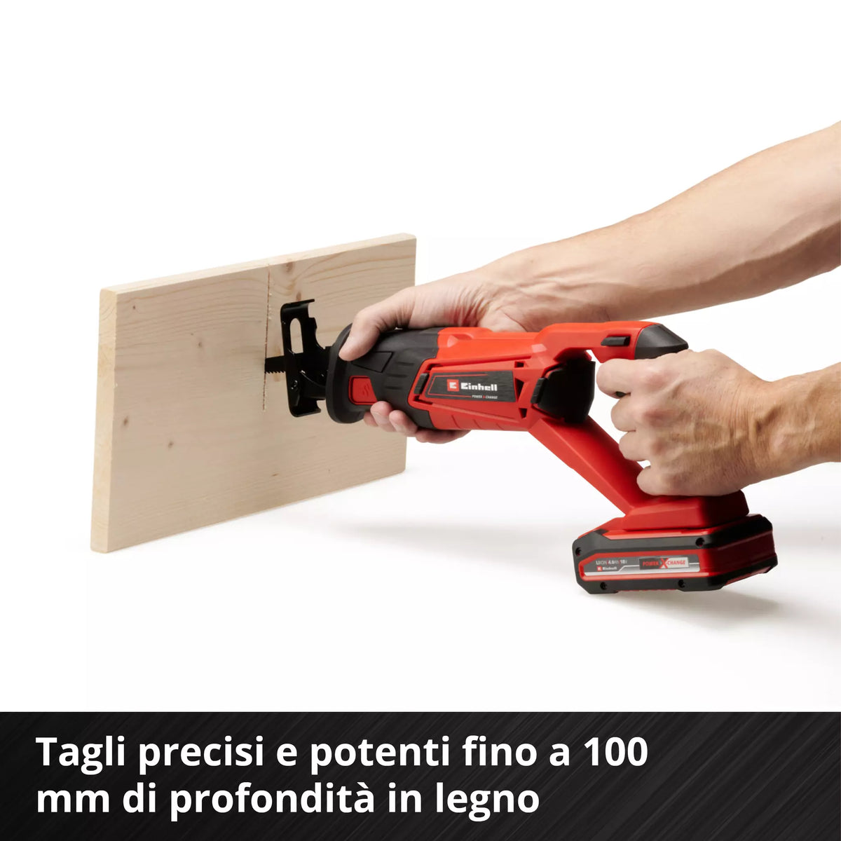 EINHELL TE-AP 18/22 Li-Solo regolazione del pattino senza utensili