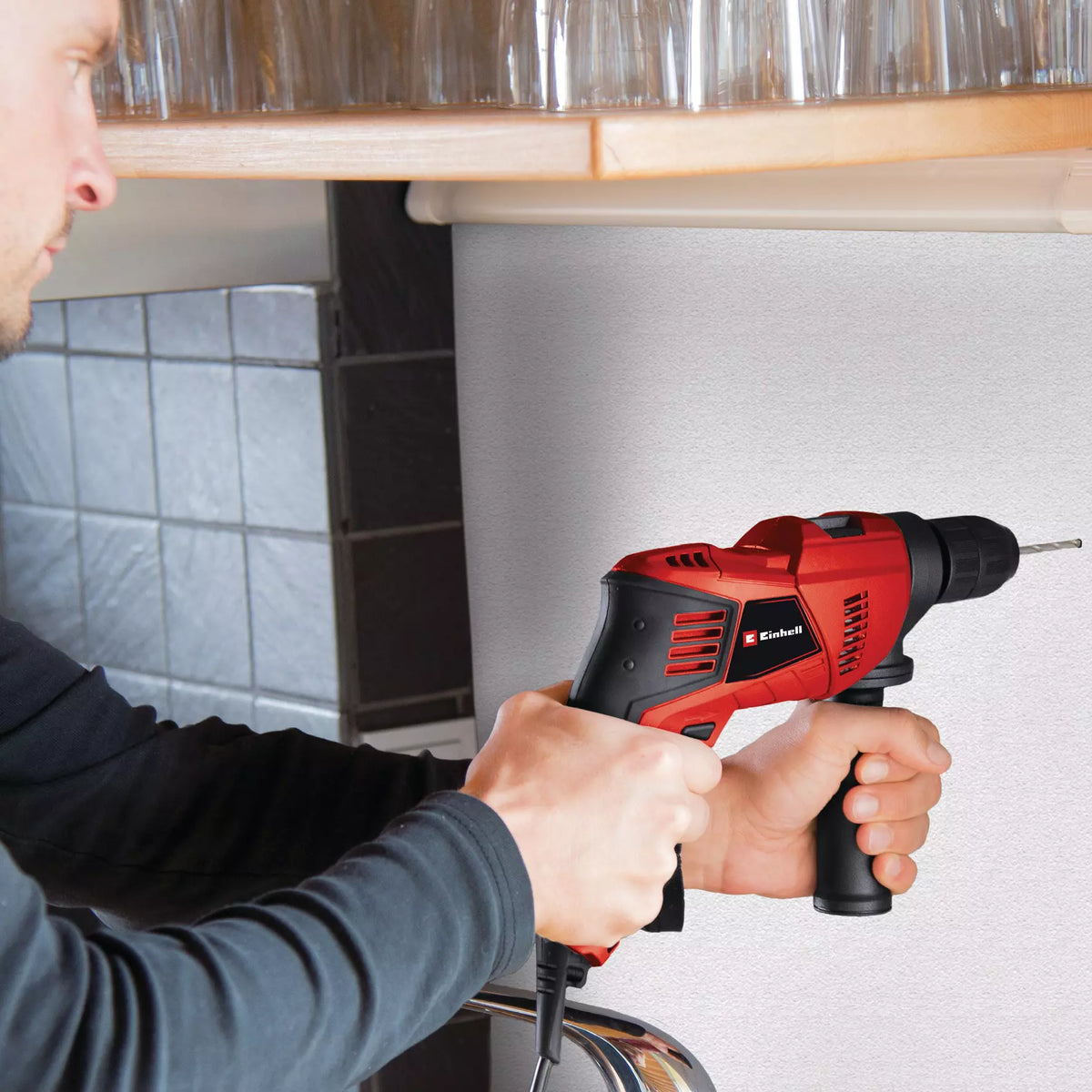 EINHELL TE-ID 500 E impugnatura ergonomica antiscivolo