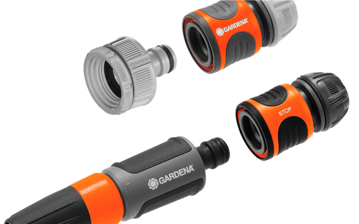 SET tubo da giardino 5/8'' x 20MT con accessori - Comfort FLEX GARDENA