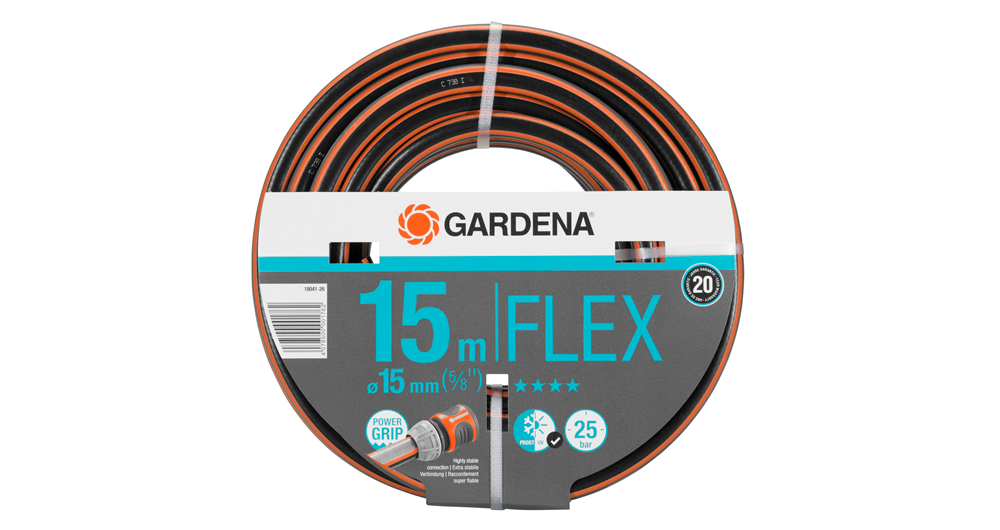 Tubo da giardino Comfort FLEX OGS 58'' 15MT - GARDENA