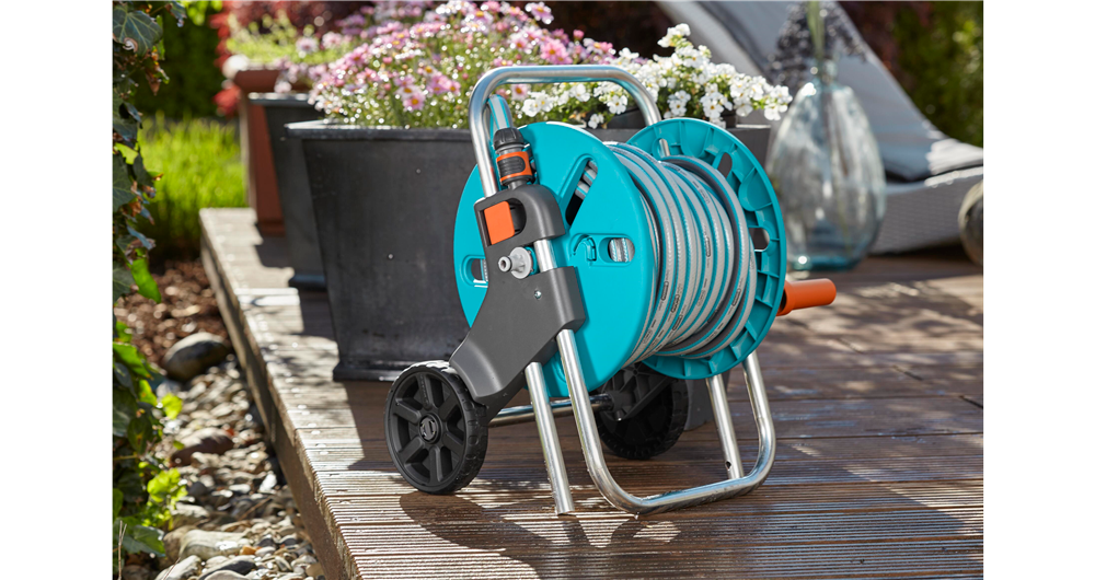Carrello avvolgitubo CleverRoll S GARDENA