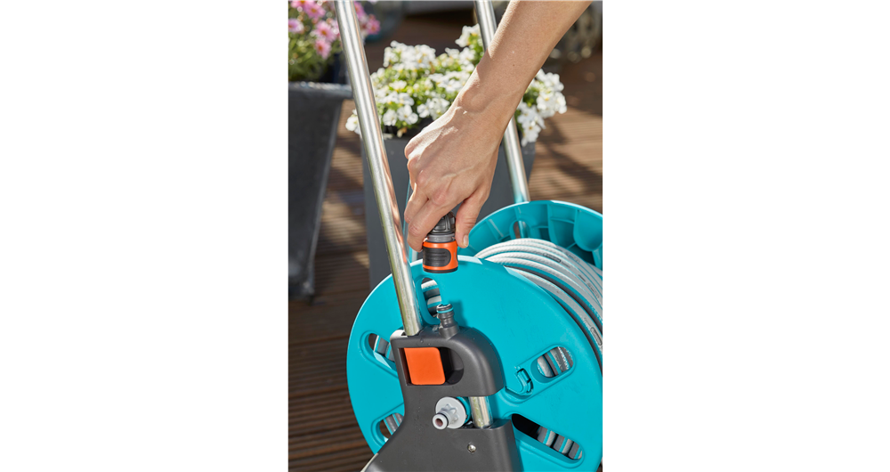 Carrello avvolgitubo CleverRoll S GARDENA