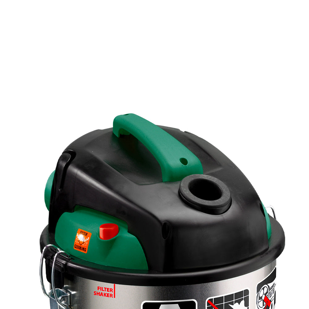 Lavor Kombo 4 in 1 – Multifunctional Ash Vacuum, Dust Vacuum, and Wet Vacuum for Fireplaces, Stoves, and Barbecues – Code 8.243.0024