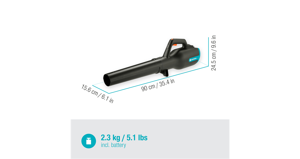 Soffiatore a batteria PowerJet 18V P4A - GARDENA