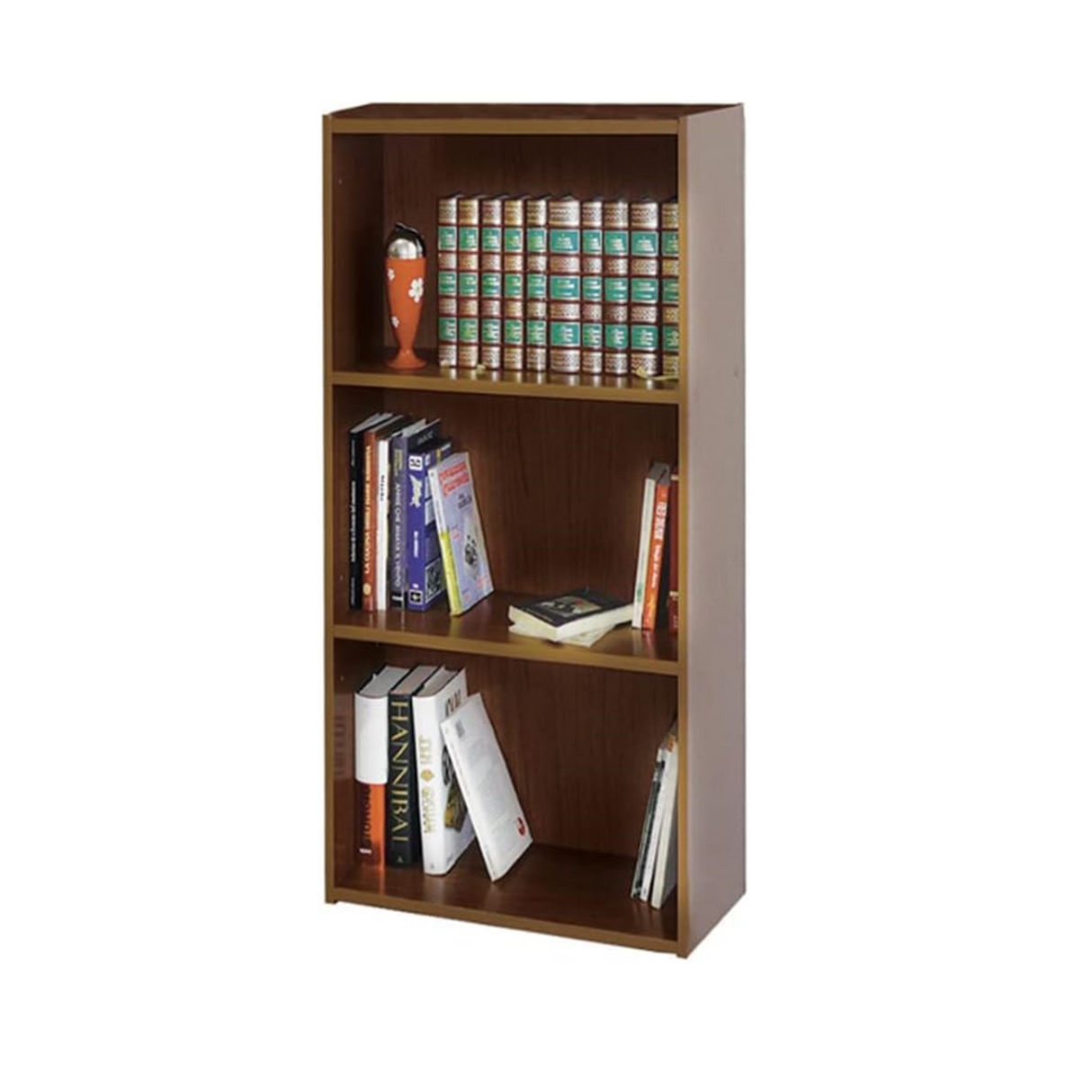 Libreria componibile modulare 3 Ripiani 42x29x89 cm in MDF laminato - FREE