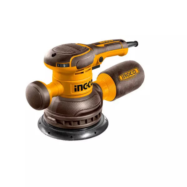 INGCO Levigatrice rotorbitale 450W 150mm con 5 fogli carta abrasiva