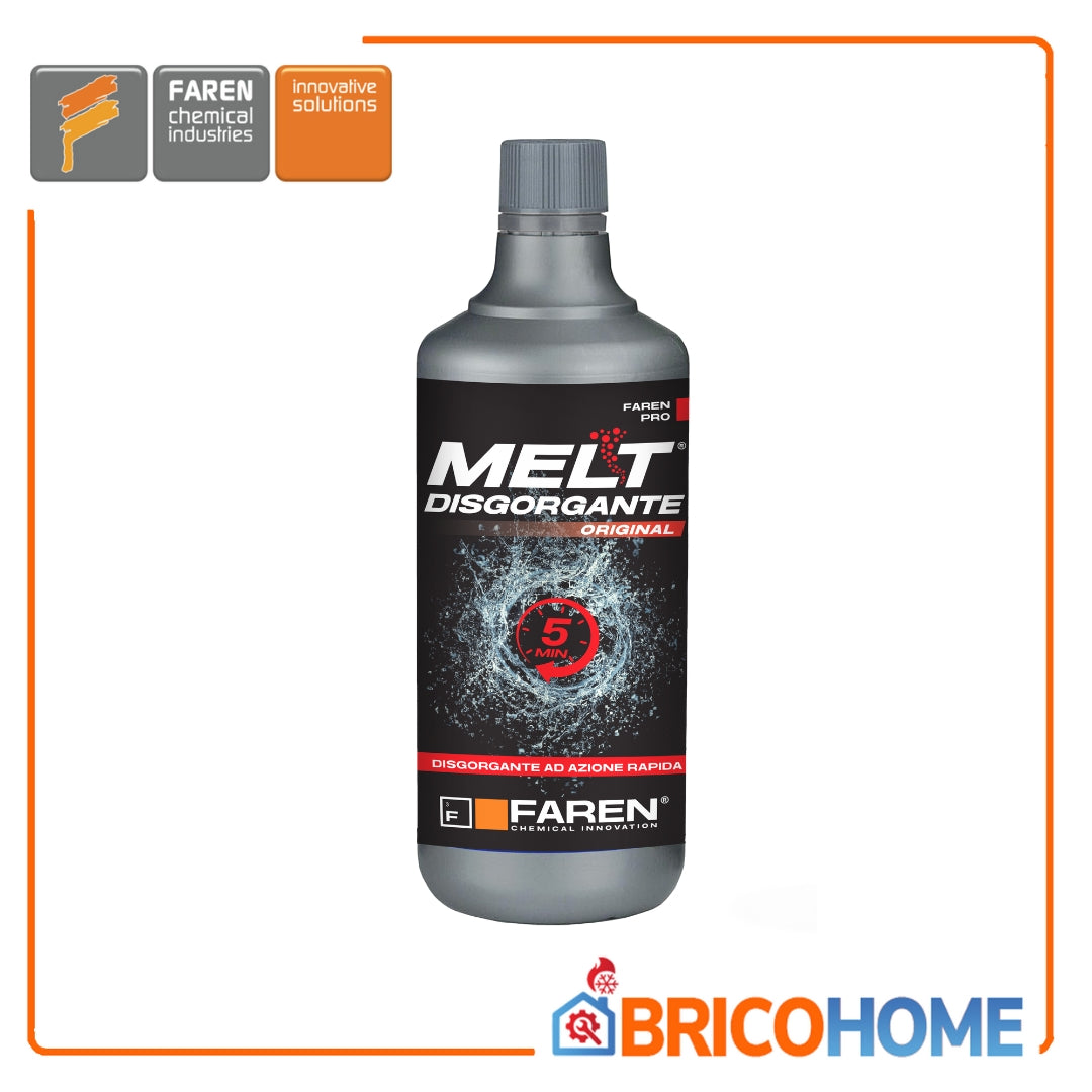 Faren MELT Disgorgante professionale a base di acido solforico 750ml