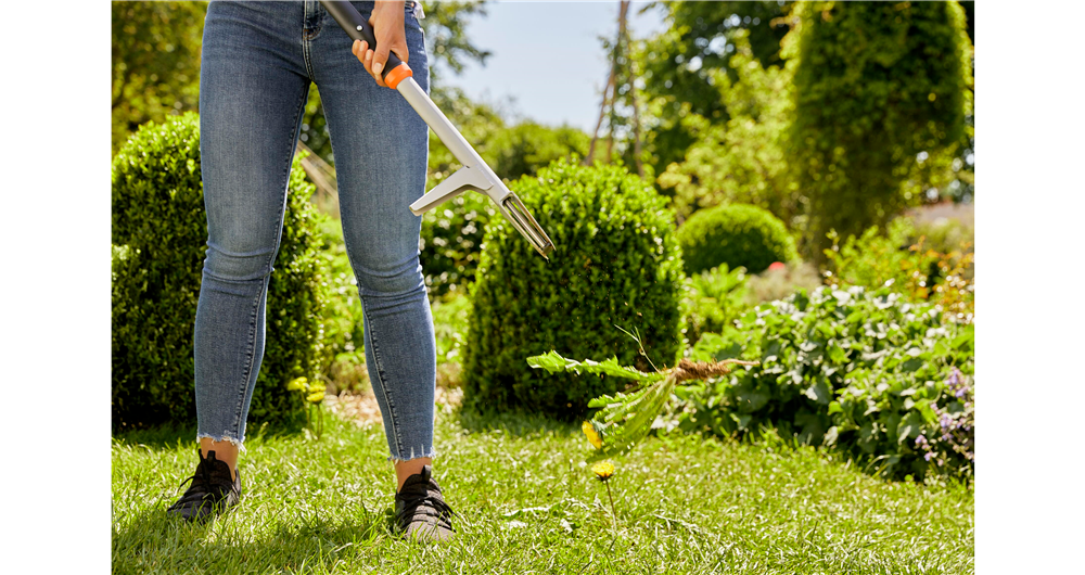 Gardena Estirpatore per la rimozione delle Erbacce con espulsore in Acciaio temprato