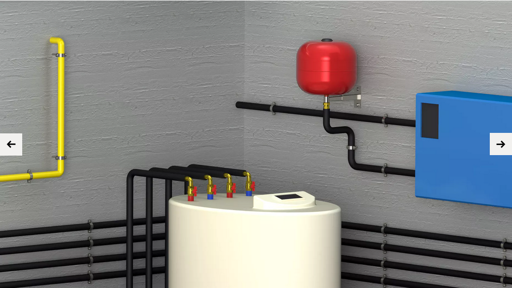 Staffa fissaggio a muro per vasi d'espansione 3/4''