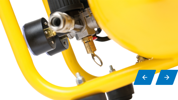 ABAC Compressore aria 6 LT 1,5 HP 8 BAR Vento B15 Baseline