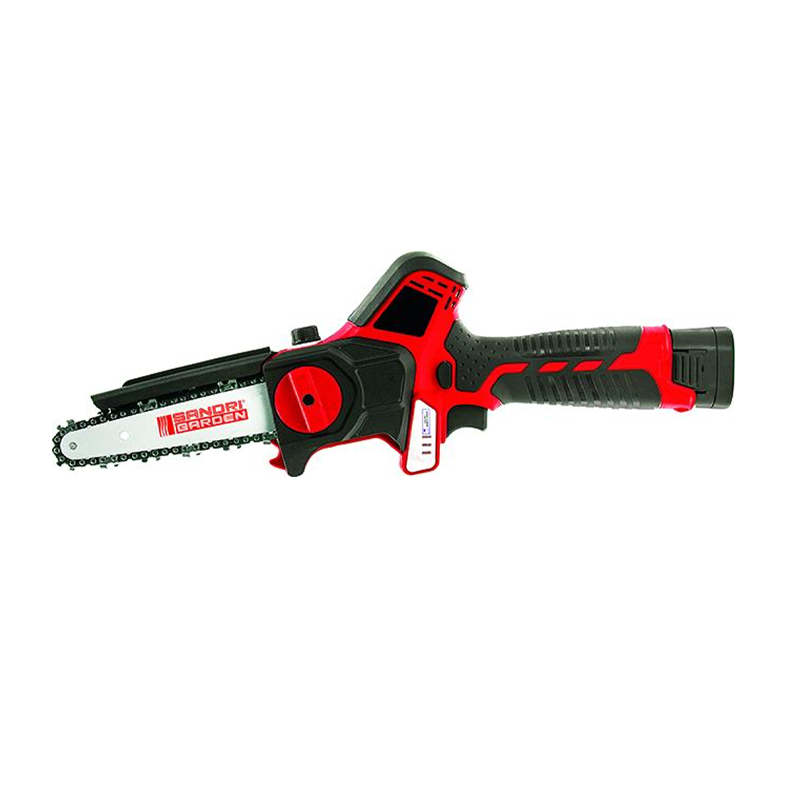 SandriGarden Mini Elettrosega SG-TR1600 lama da 14cm 16V con 2 batterie da 2Ah