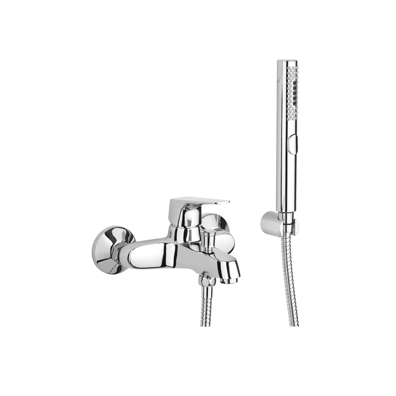 Mamoli Miscelatore per vasca esterno finitura cromata Spartaco