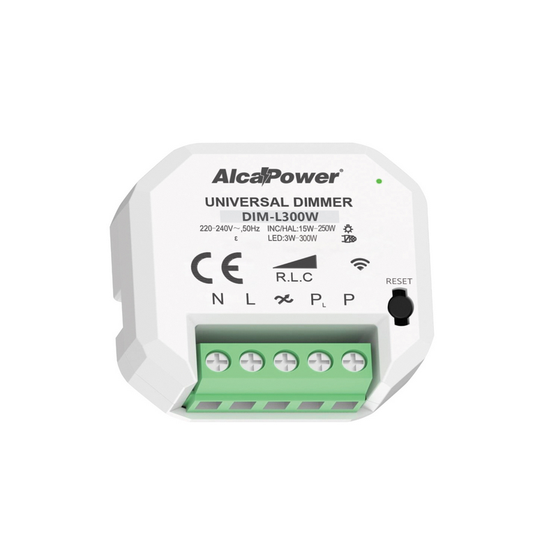 Dimmer Smart Wi-Fi da pulsante 220-240V AC 300W - Alcapower
