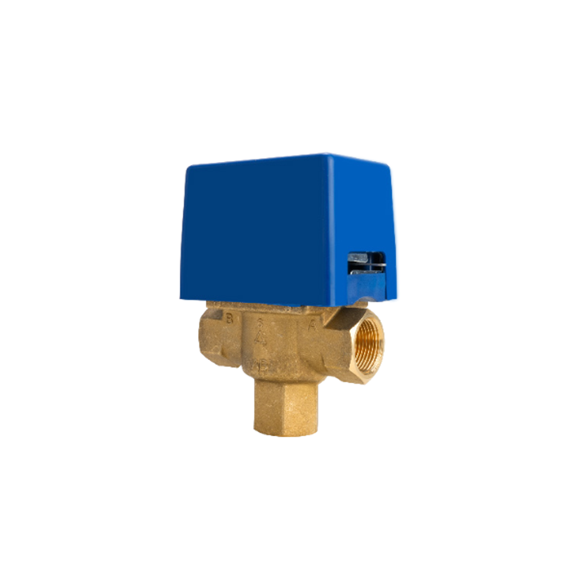 MUT Valvola di zona a 3 vie motorizzata con micro e ritorno a molla per circuiti idraulici - SF-3