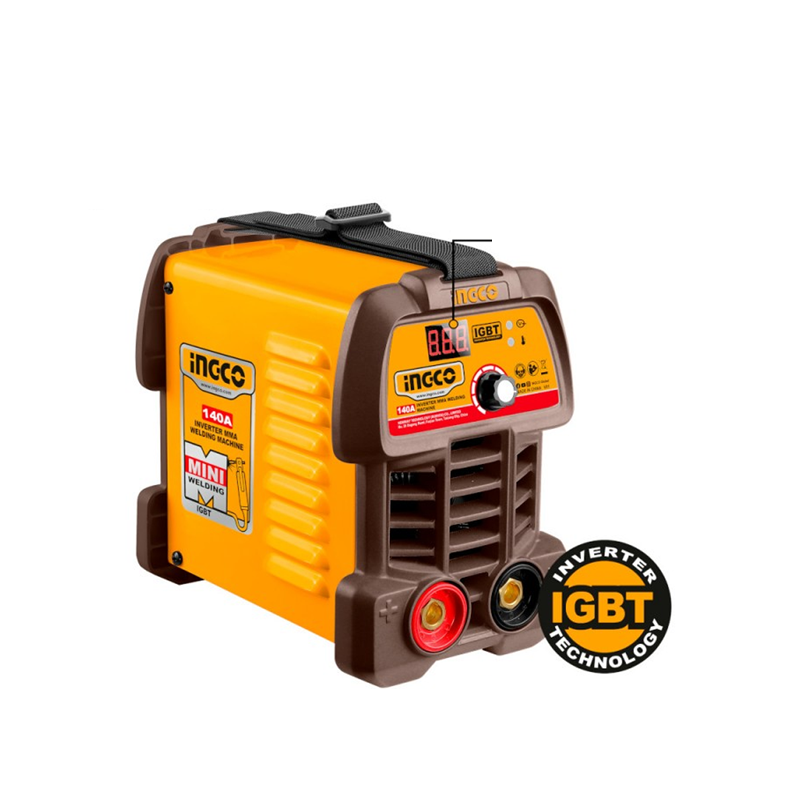INGCO Saldatrice Inverter ad elettrodo MMA 140A con display